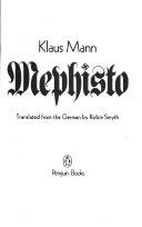 Copertina  Mephisto