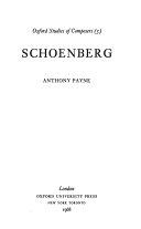 Copertina  Schoenberg