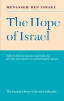 Copertina  The hope of Israel : the english translation by Moses Wall, 1652