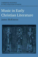 Copertina  Music in early Christian literature