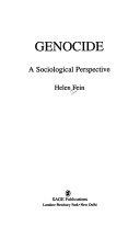 Copertina  Genocide : a sociological perspective