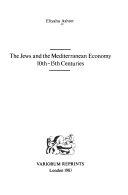 Copertina  The Jews and the Mediterranean economy 10th-15th centuries