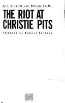 Copertina  The riot at Christie pits