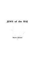 Copertina  Jews of the Raj