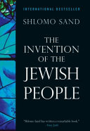 Copertina  The invention of the Jewish people