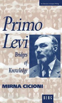 Copertina  Primo Levi : bridges of knowledge