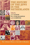 Copertina  The history of the Jews in the Netherlands