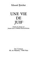 Copertina  Une vie de juif