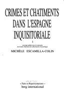 Copertina  Crimes et chatiments dans l'Espagne inquisitoriale