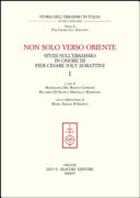 Copertina  Non solo verso Oriente : studi sull'ebraismo in onore di Pier Cesare Ioly Zorattini