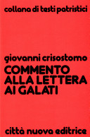 Copertina  Commento alla lettera ai Galati