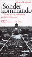 Copertina  Sonderkommando : diario da un crematorio di Auschwitz, 1944
