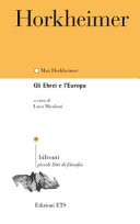 Copertina  Gli Ebrei e l'Europa
