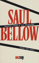 Copertina  Troppe cose a cui pensare : saggi 1951-2000