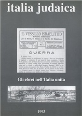 Copertina  4 : Gli ebrei nell'Italia unita, 1870-1945 : atti del 4. Convegno internazionale, Siena 12-16 giugno 1989