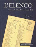 Copertina  L'elenco : censura fascista, editoria e autori ebrei