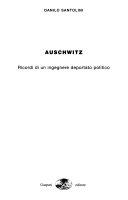 Copertina  Auschwitz : ricordi di un ingegnere deportato politico