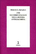 Copertina  1799 : gli ebrei italiani nella bufera antigiacobina