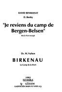 Copertina  \\Je reviens du camp de Bergen-Belsen\\ : recit d'un rescape'
